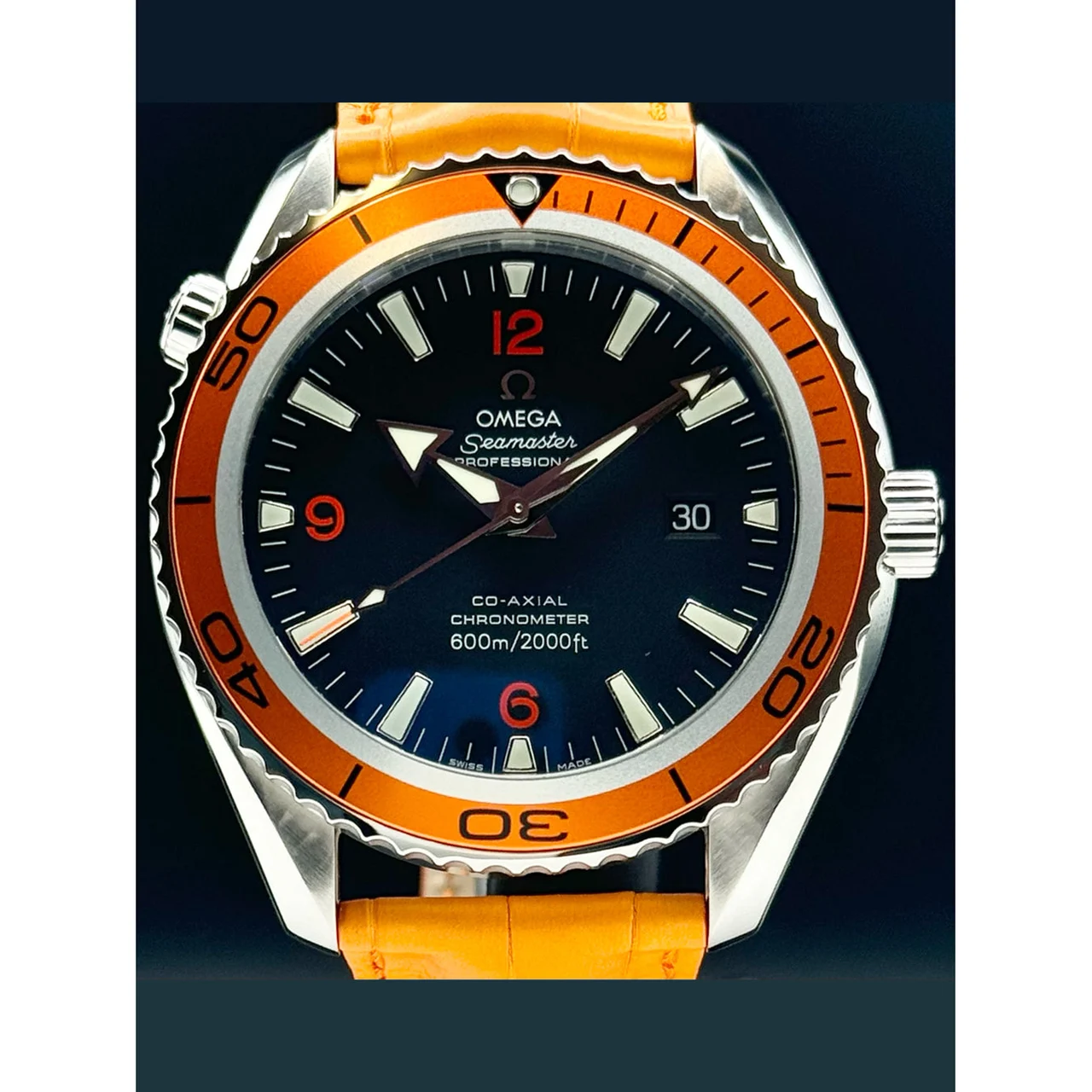 OMEGA Seamaster Planet Ocean 210000064736 45.5 mm kol saati