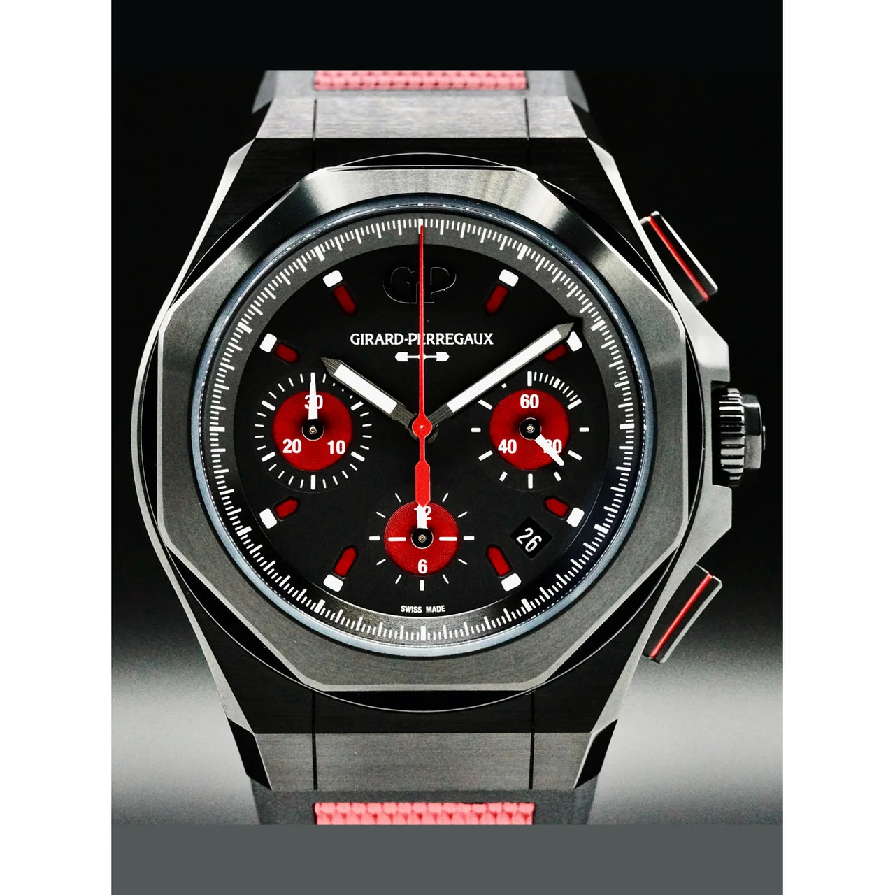 Girard-Perregaux Girard Perregaux 81060-21-692-FH6A Laureato Absolute Passion 210000051454 44 mm kol saati