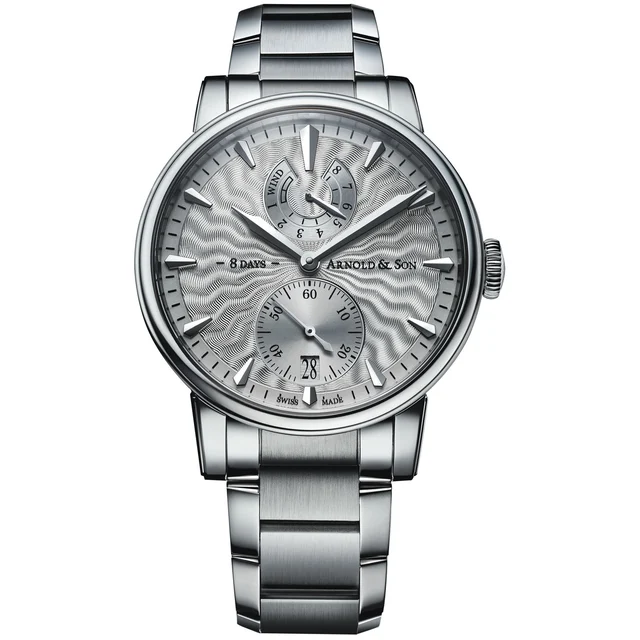 Arnold & Son Eight-Day Royal Navy Silver Dial 1EDAS.S01B.S136D kol saati