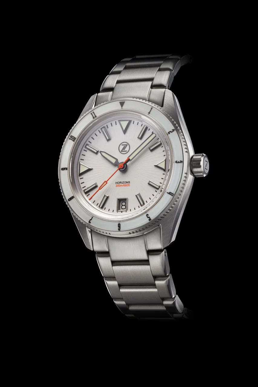 Zelos Horizons 200m 12hr 'Frost' 20 mm kol saati