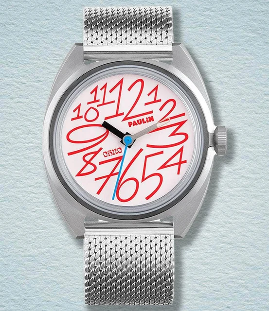 Paulin Automatic Collection PAU-OHNOA-RED kol saati
