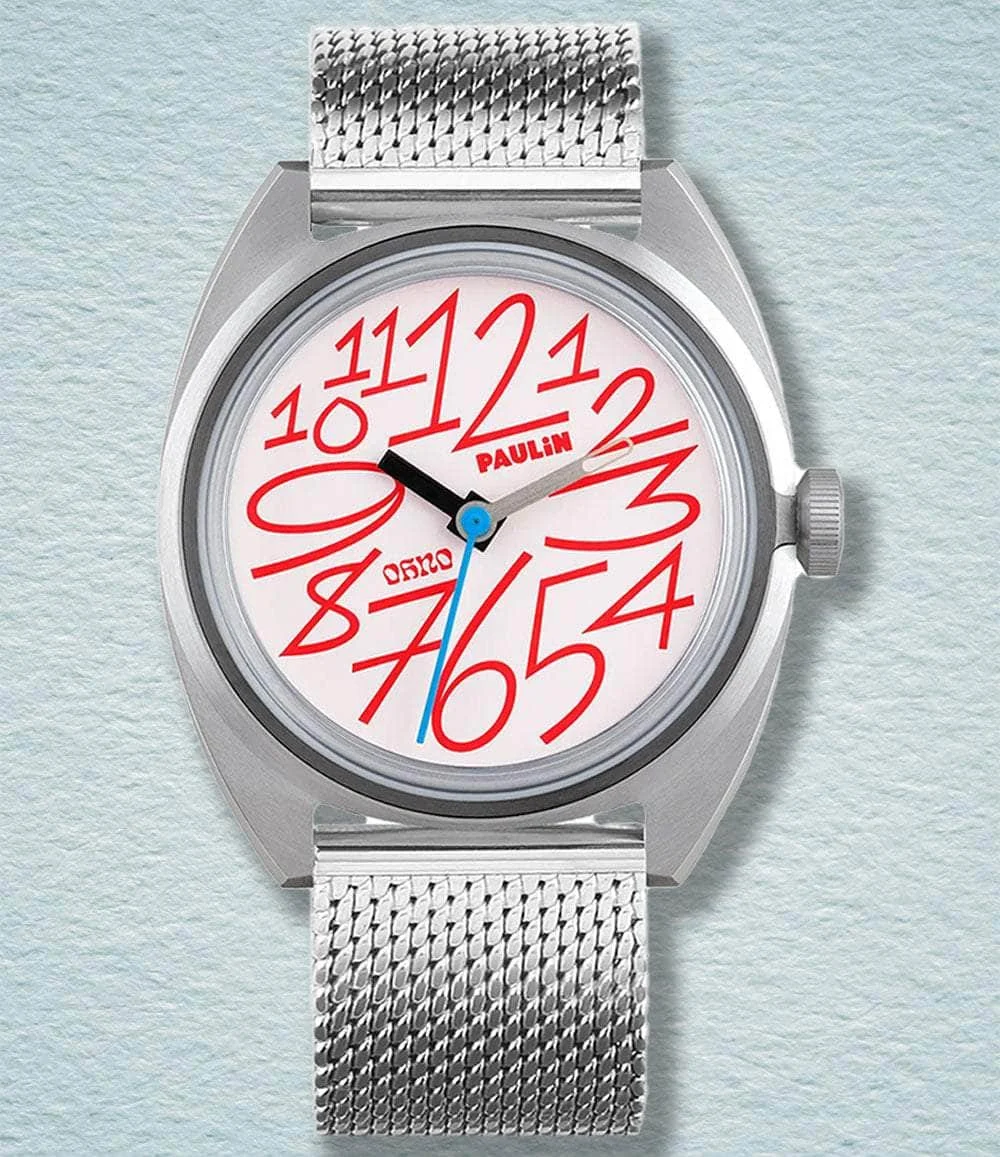 Paulin Automatic Collection PAU-OHNOA-RED 39 mm kol saati