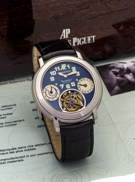 Audemars Piguet Jules Audemars Tourbillon Platinum 25964 kol saati