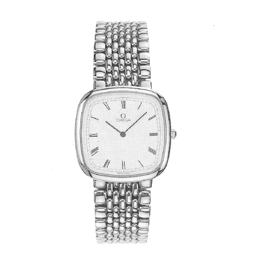 OMEGA Ile de France MD 395.0877 kol saati
