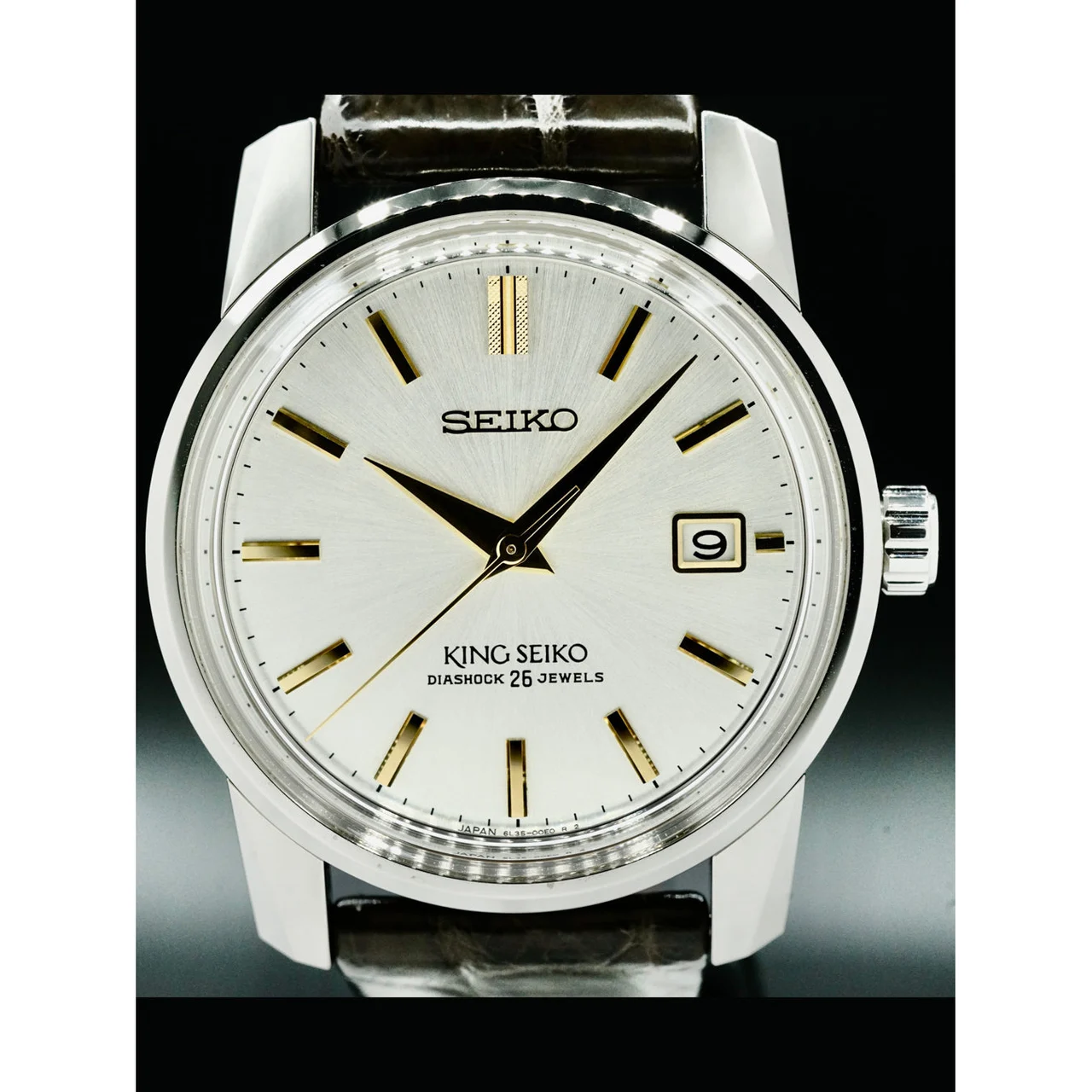 King Seiko SJE087 210000039526 38.1 mm kol saati