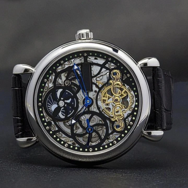 Matt Arend Sqelette Masterpiece Minuit MA 644 SQELETTE MASTERPIECE MINUIT 46 mm kol saati