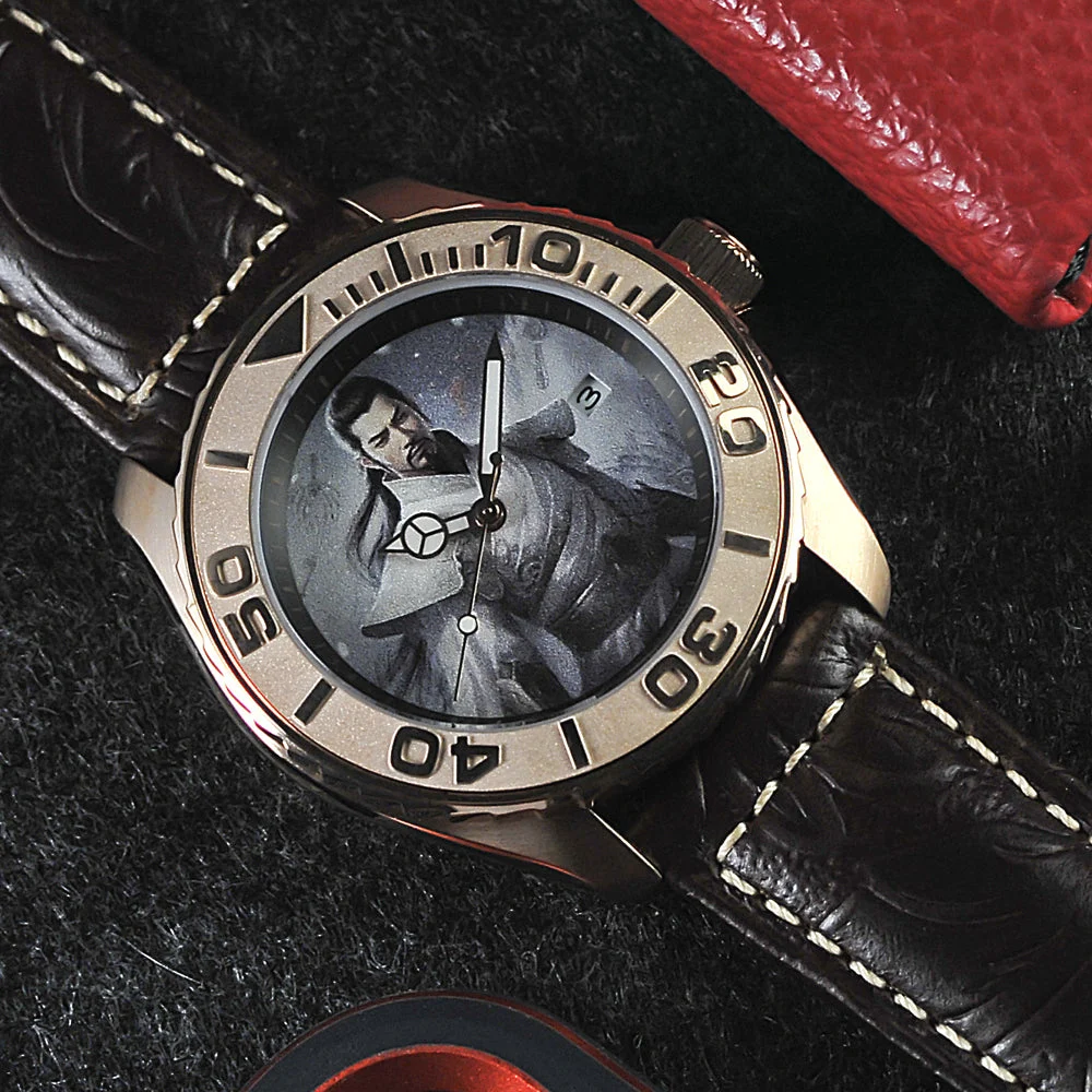 Aries Gold San-con G 8040 SAN-CON 43 mm kol saati