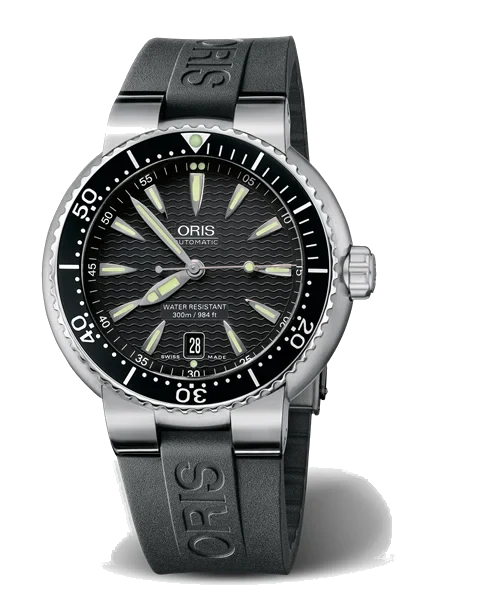 Oris Divers Date 01 733 7533 8454-07 4 24 34EB 44 mm kol saati