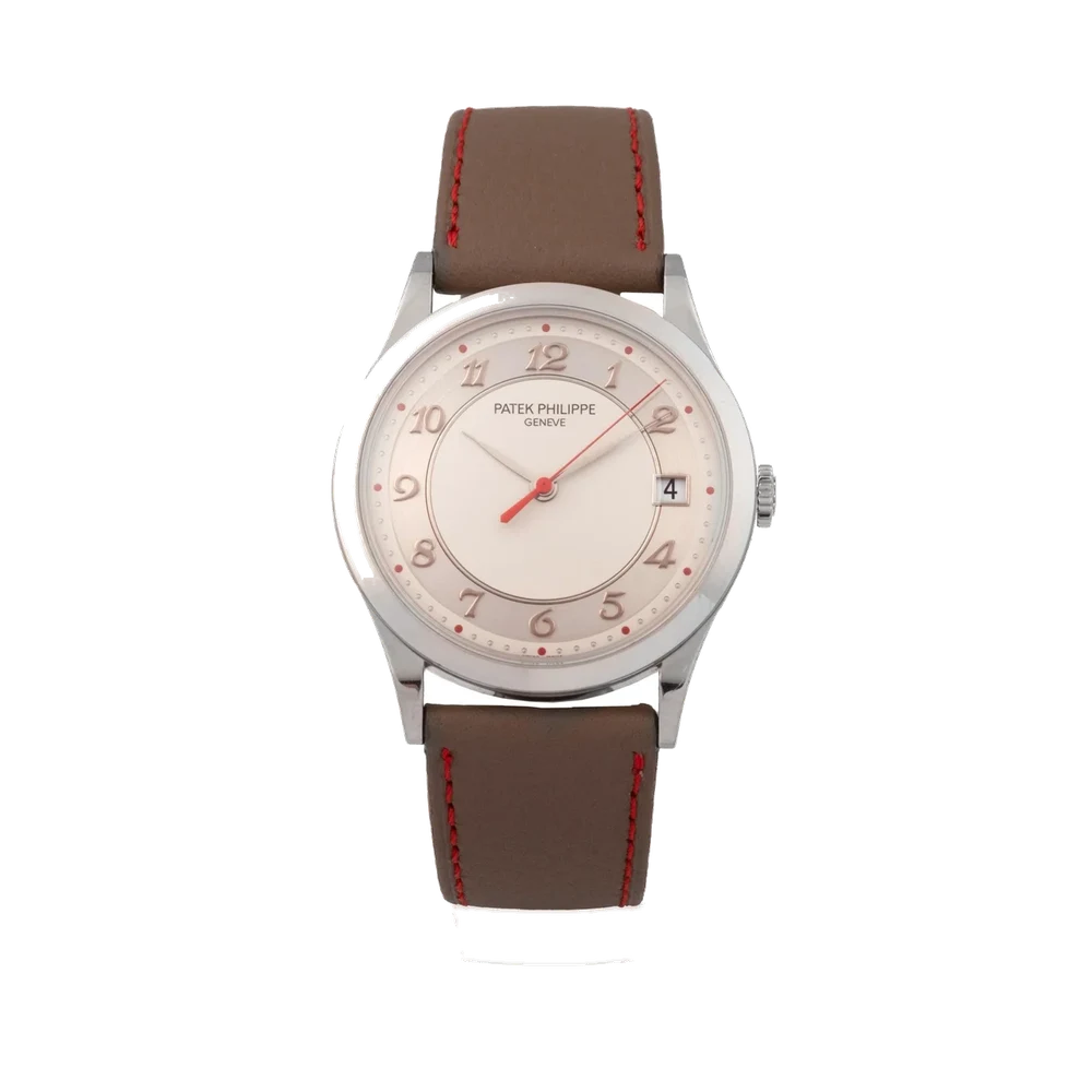Patek Philippe PATEK PHILIPPE, REF. 5296G, No. 15/15 MADE FOR SOMAZZI A fine and extremely rare, self-winding, 18k white gold wristwatch with date. kol saati