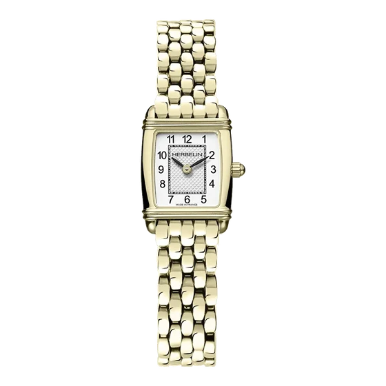 HERBELIN Art Deco 17438BP1N22 kol saati