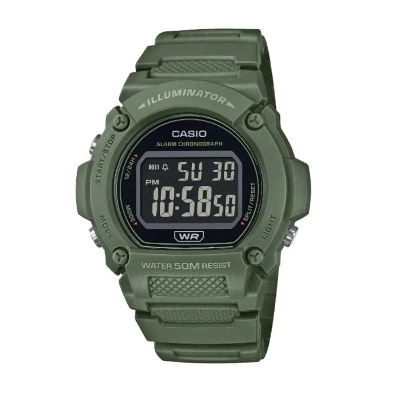 Casio Casio W-219HC-3BV 47 mm kol saati