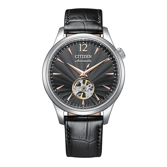 Citizen Mechanical Open Heart NH9131-14E kol saati