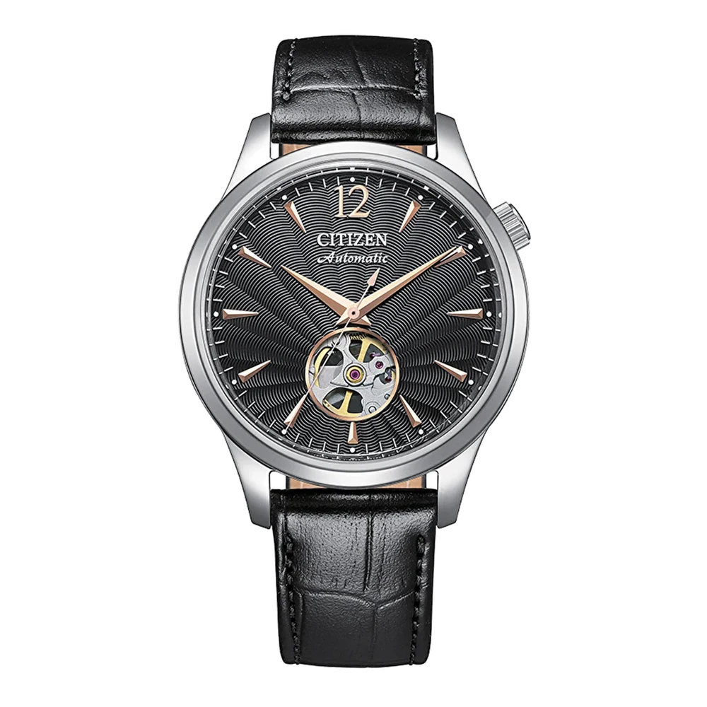 Citizen Mechanical Open Heart NH9131-14E 40 mm kol saati