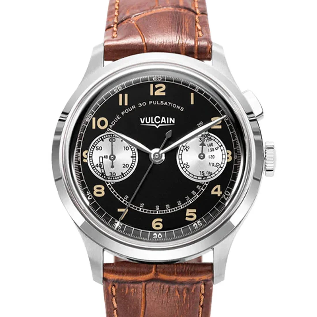 Vulcain Monopusher 41720 39 mm kol saati