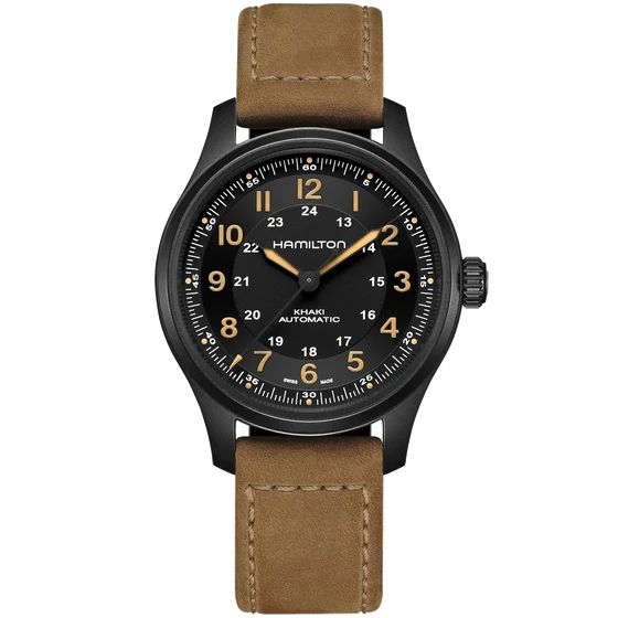 Hamilton Khaki Field Titanium Auto H70665533 kol saati