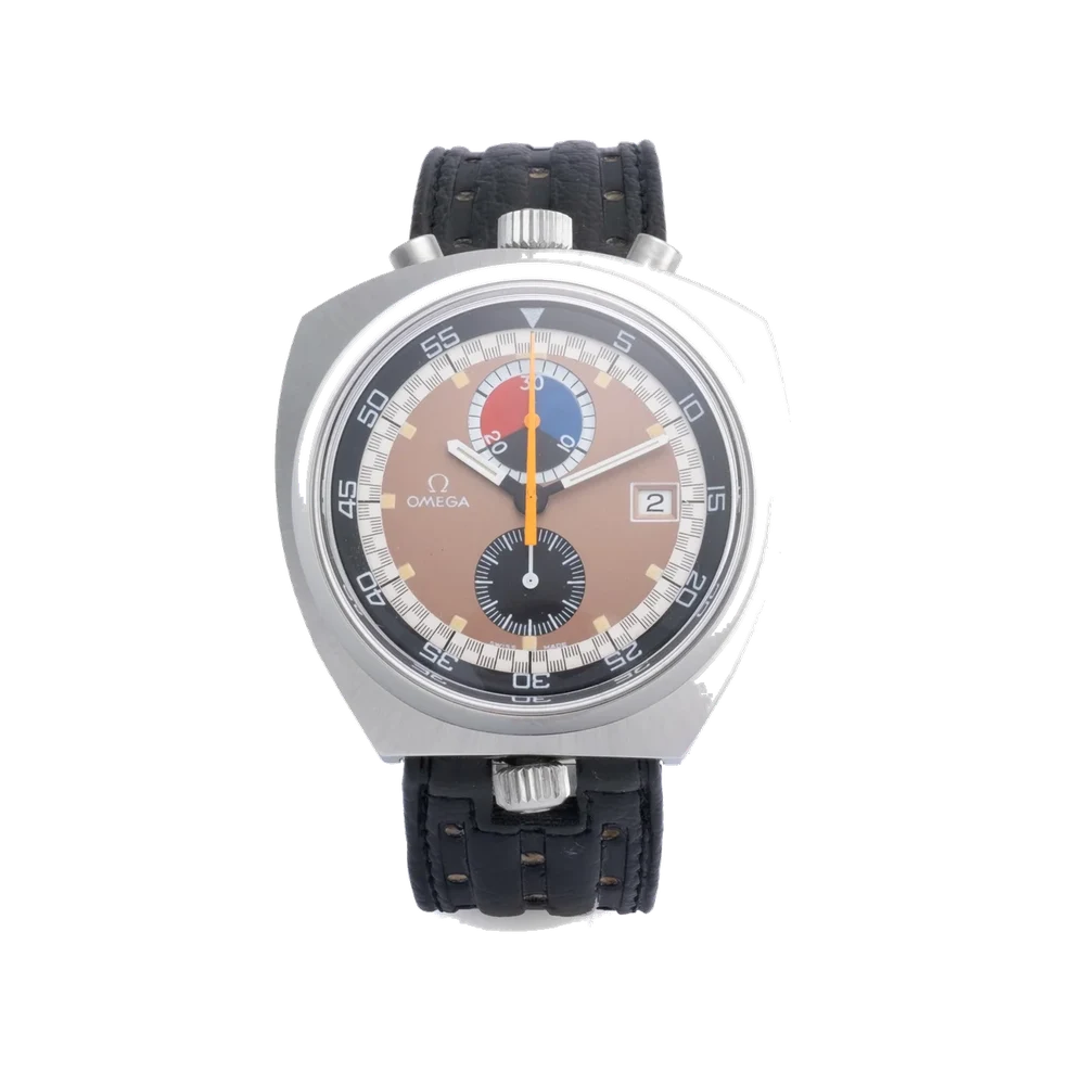 OMEGA Ref. ST 146.011 – 69, Seamaster, Chronograph, Minute and hour counters, Date, So-called "Bullhead", Stainless-steel, ( ) kol saati