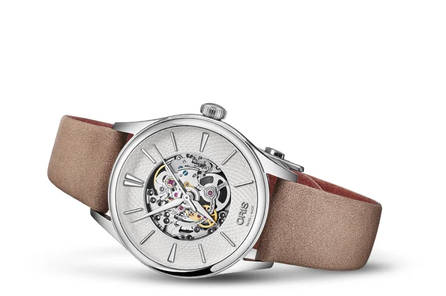 Oris Artelier Skeleton 01 560 7724 4051-07 5 17 33FC kol saati