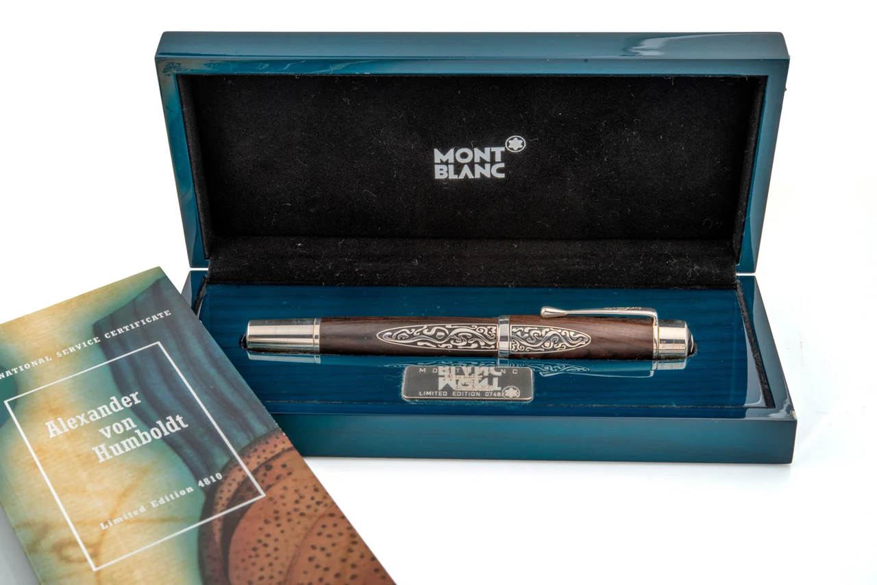 Montblanc “Patron of Art Edition”, Ref. 28763, made in 2007 “Alexander von Humboldt”, limited edition, No. 0 748 / 4 810 kol saati