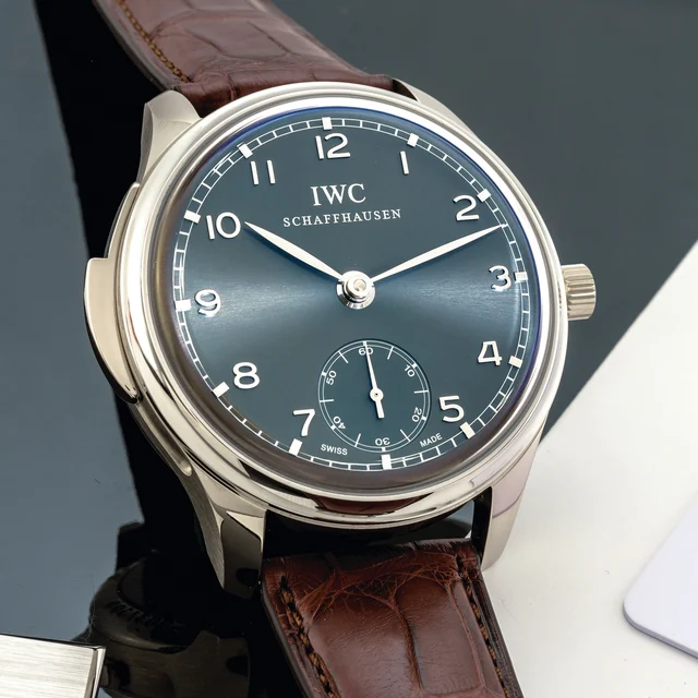 IWC IWC REF. 544903 PORTUGUESE MINUTE REPEATER WHITE GOLD kol saati