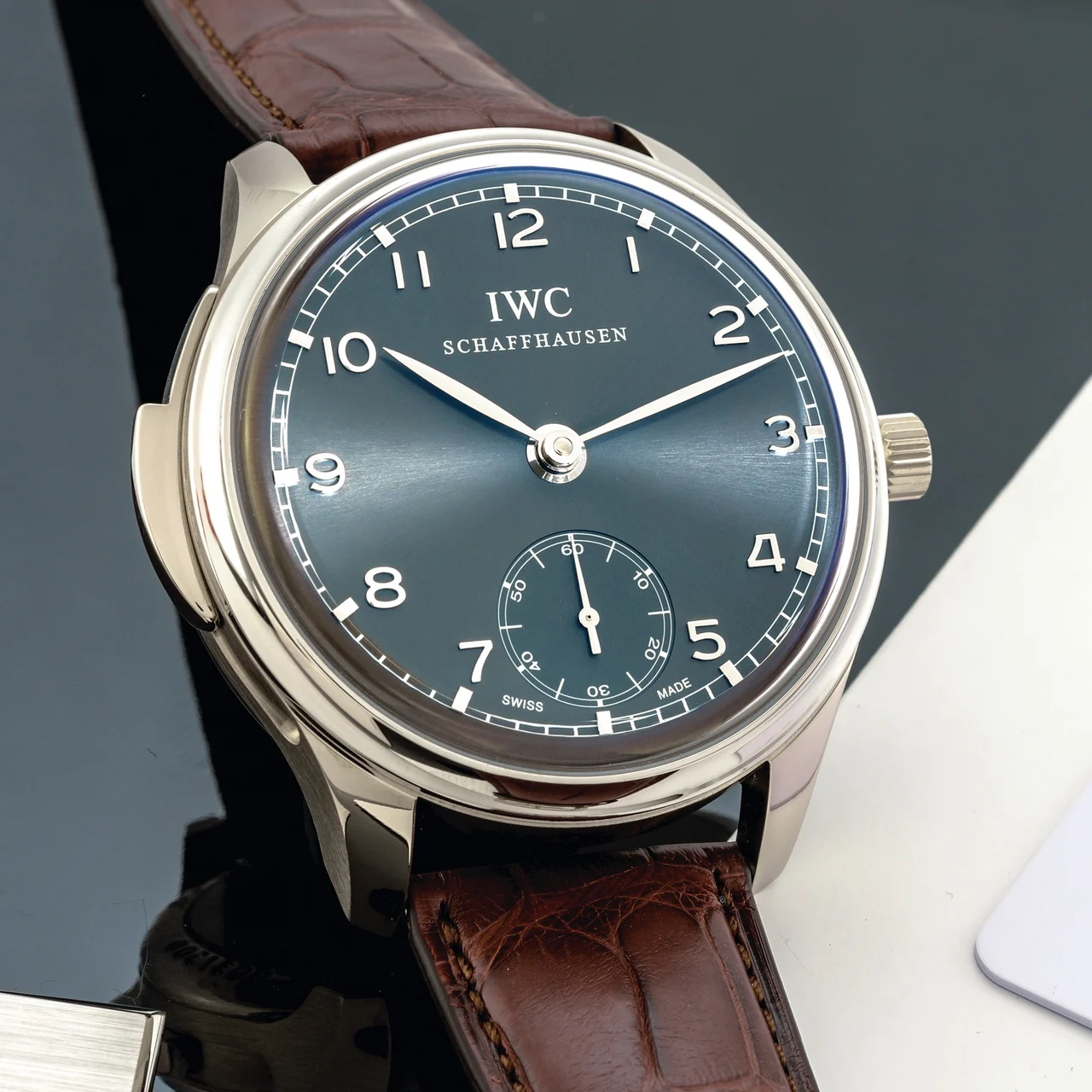 IWC IWC REF. 544903 PORTUGUESE MINUTE REPEATER WHITE GOLD kol saati