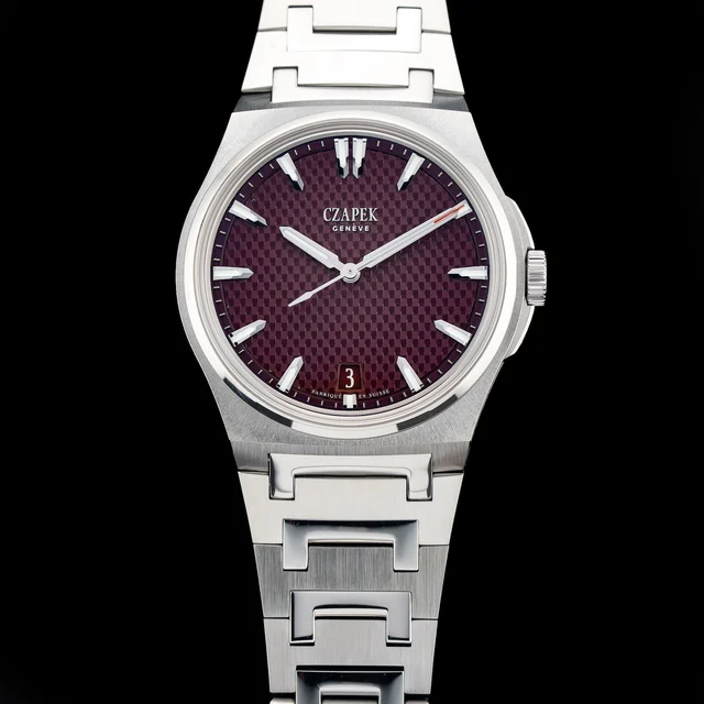 CZAPEK Antarctique Burgundy Passage De Drake Limited Edition 210009N33009 kol saati