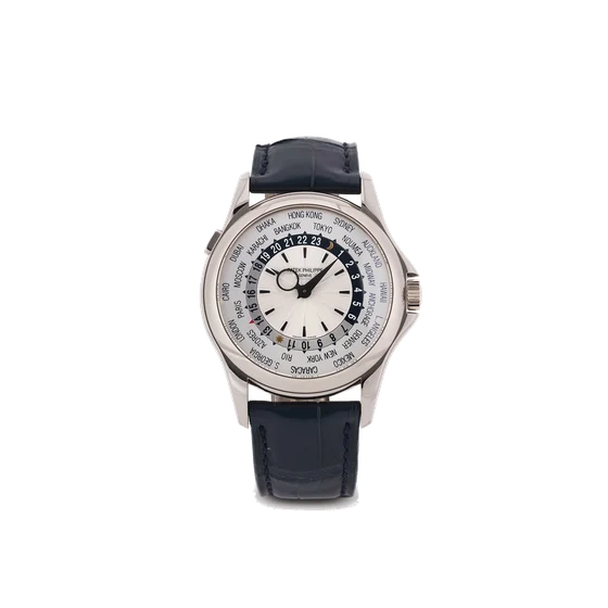 Patek Philippe PATEK PHILIPPE, REF. 5130G-001, WORLD TIME, 18K WHITE GOLD kol saati