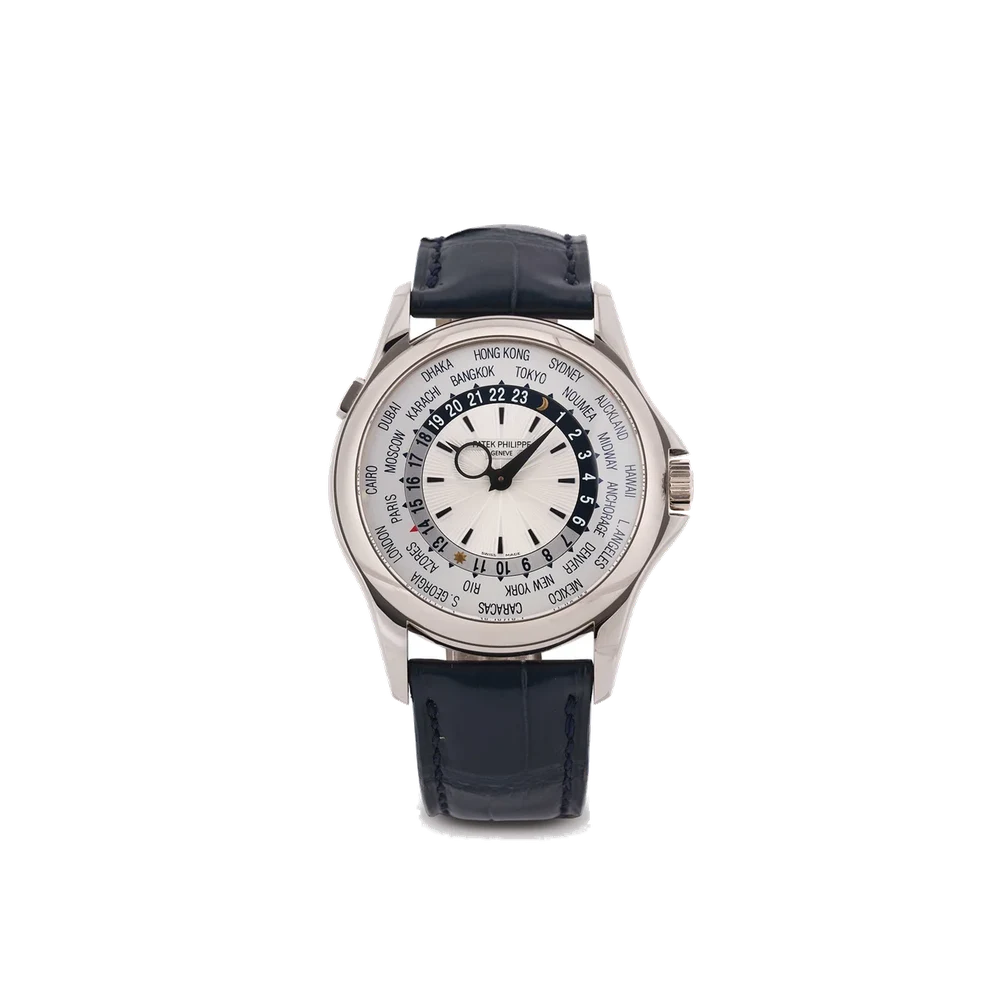 Patek Philippe PATEK PHILIPPE, REF. 5130G-001, WORLD TIME, 18K WHITE GOLD kol saati