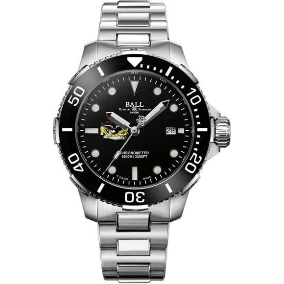 Ball Engineer Hydrocarbon DeepQUEST Protector 42mm DM3002A-S9C-BK kol saati