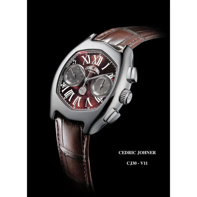 Cedric Johner Iconic Abyss Chronograph Limited Edition 30th Anniversary Brown dial CJ30-V1