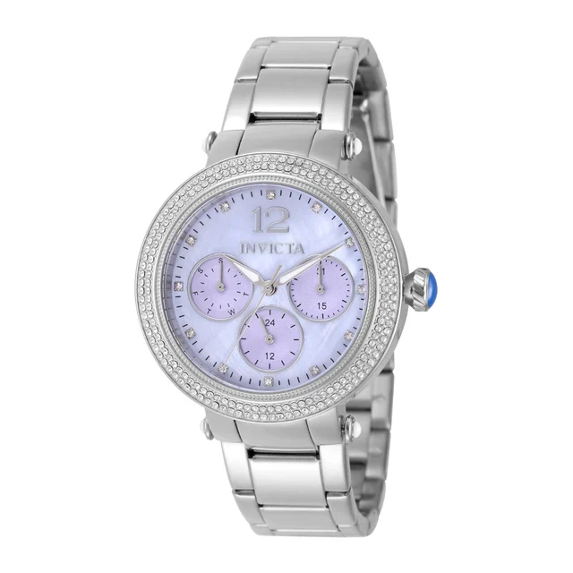 Invicta Bolt Glintara Watch w/ Mother of Pearl Dial - 37mm. Steel (49814) kol saati