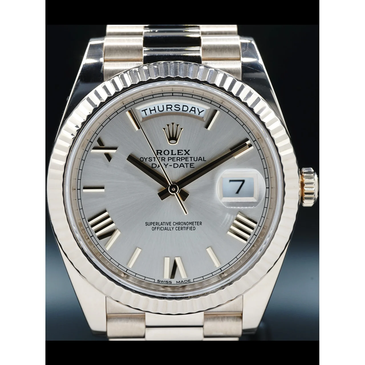 Rolex Day-Date 40mm Everose Gold 228235 210000027372 40 mm kol saati