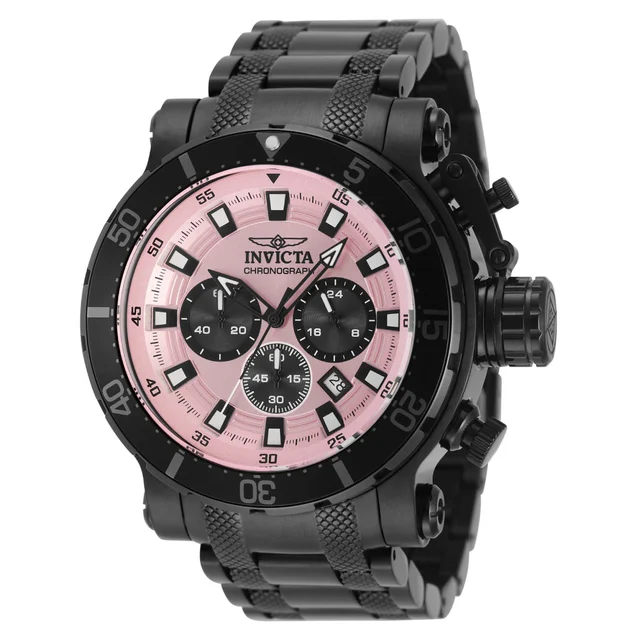 Invicta Coalition Forces Night Hawk Watch - 52mm. Black (49228) kol saati