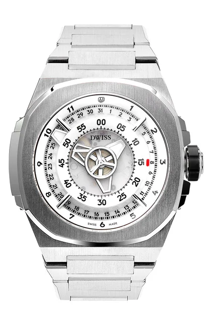 DWISS DWISS M3 M3-white-bracelet kol saati