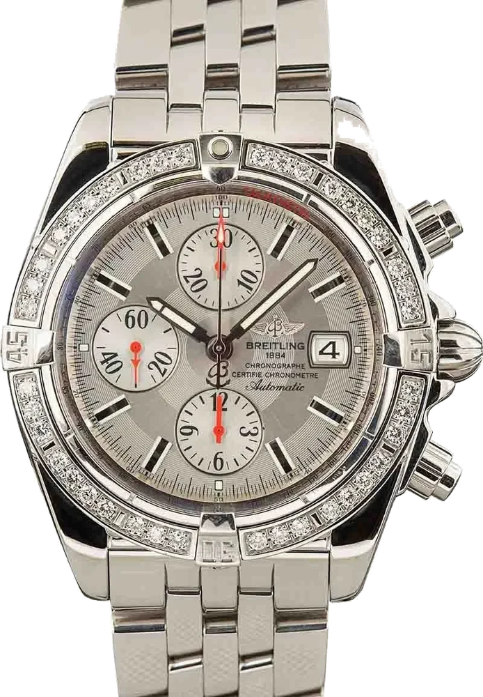Breitling Chronomat Evolution Chronograph Ref A13356 A13356AZ/E519 44 mm kol saati