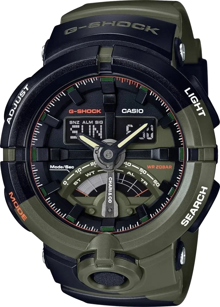 Casio G-shock Carbon GA-500K-3ADR 48.9 mm kol saati