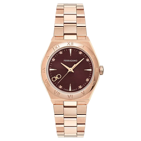 Ferragamo Pırlantalı SFKY00825 kol saati
