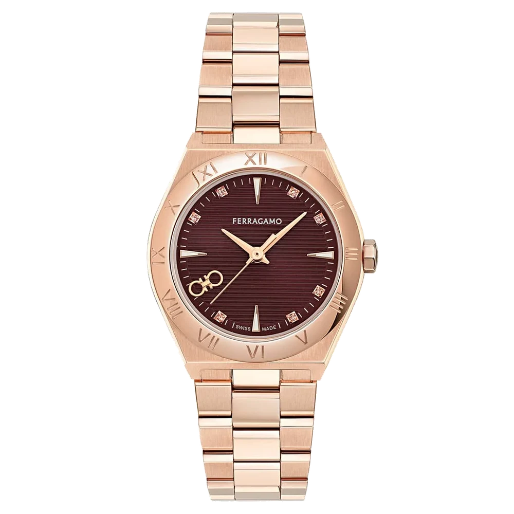 Ferragamo Pırlantalı SFKY00825 28 mm kol saati