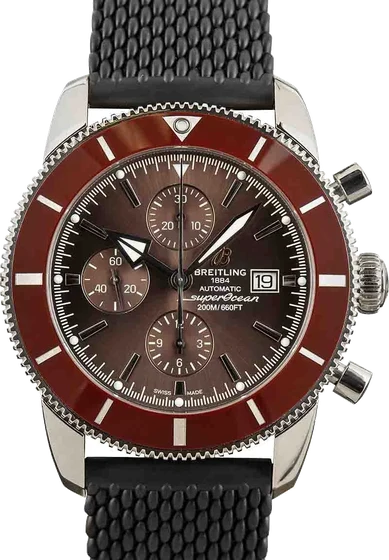 Breitling SuperOcean Heritage II Rubber Strap A13312 kol saati