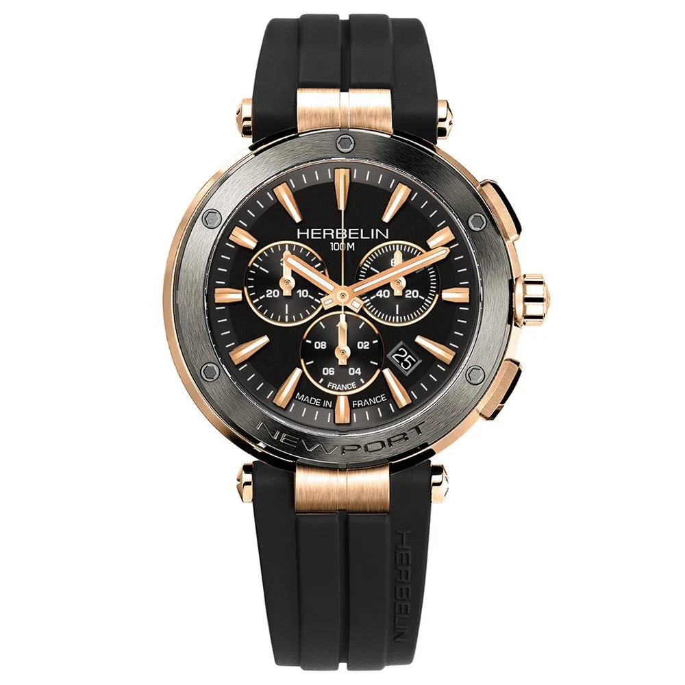 HERBELIN Newport 37688TRG33CA 43 mm kol saati