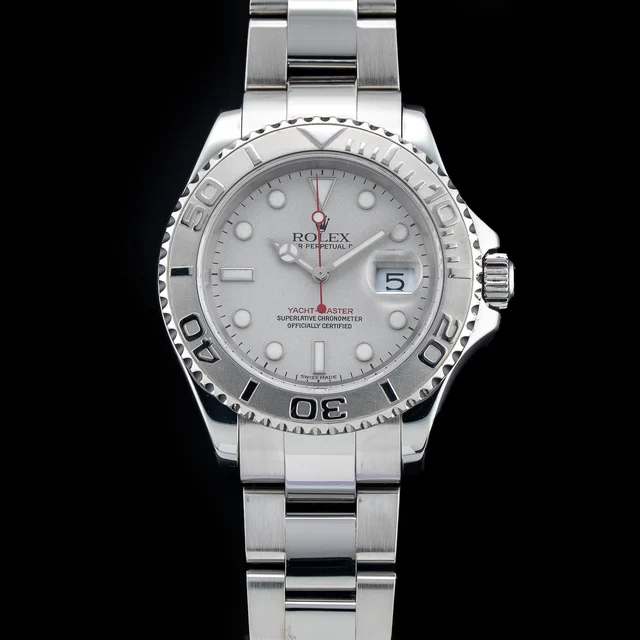 Rolex Yacht-Master 40 Silver Dial Chronometer Watch 16622 210009N36365 kol saati