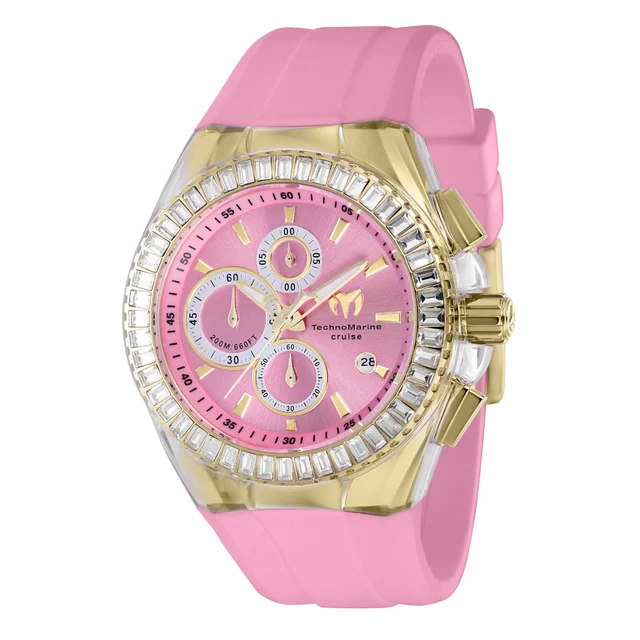 Technomarine Cruise Original Watch - 45mm, Pink (TM-121157) kol saati