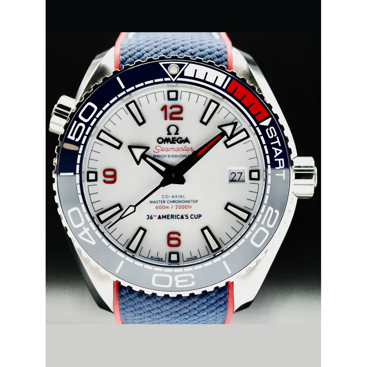 OMEGA Seamaster 215.32.43.21.04.001 Planet Ocean America's Cup 210000068359 43.5 mm kol saati