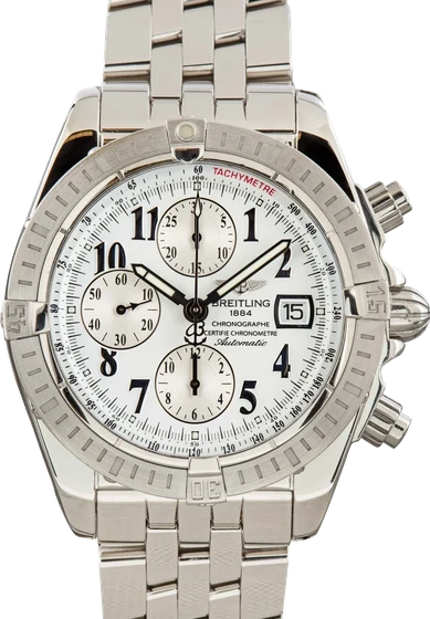 Breitling Chronomat White Arabic Dial A1335611/A573 kol saati
