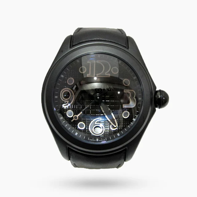 Corum Bubble Heritage Steel PVD-47mm CORUM-Bubble Heritage Steel PVD-47mm kol saati