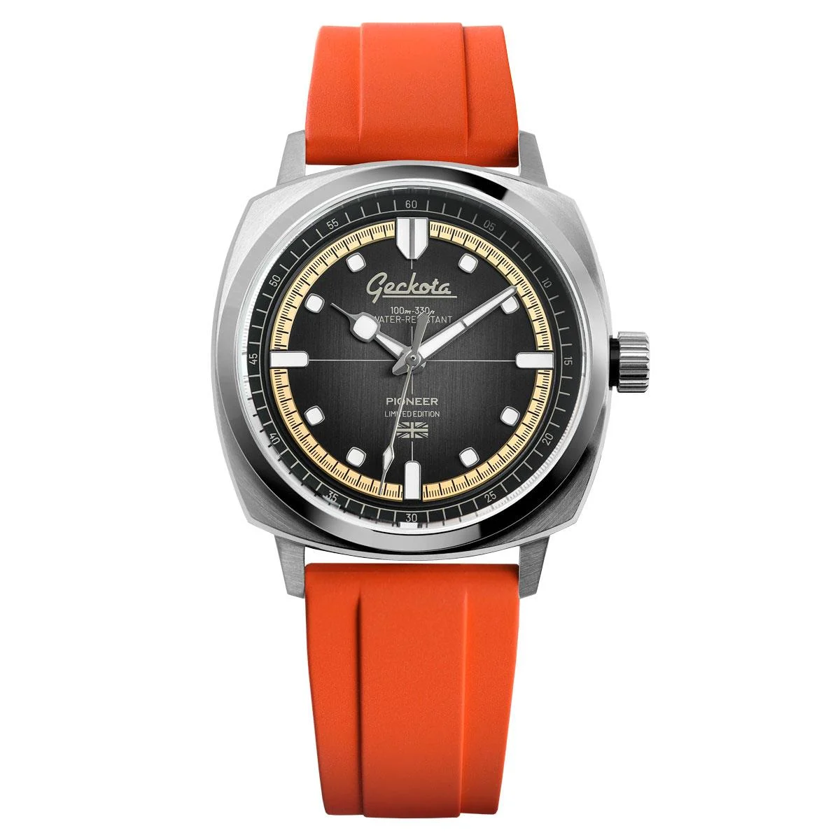 Geckota GTA-EOR-935-80C-JTD-DT-OR 42 mm kol saati