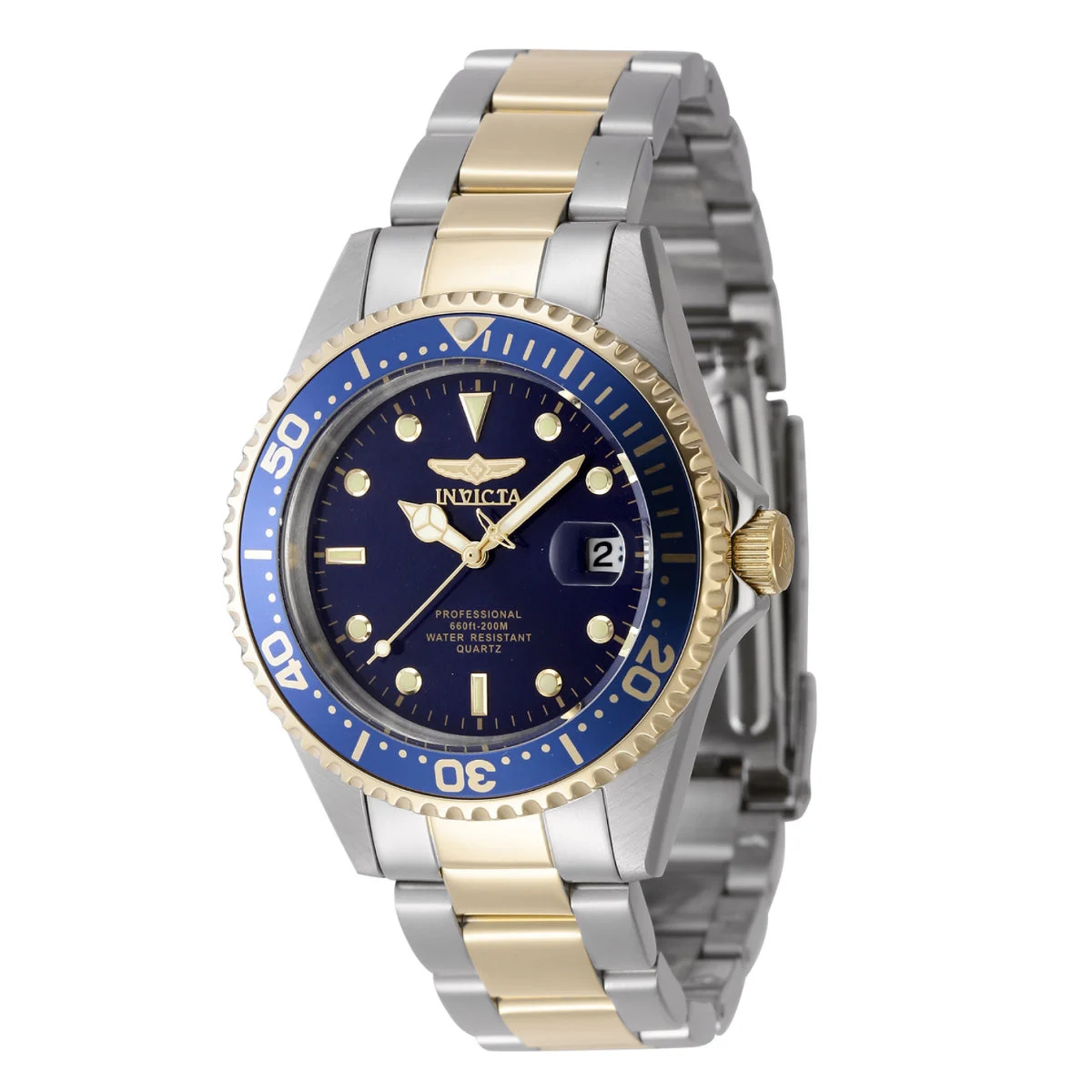 Invicta Pro Diver Anchoris Watch - 37.5mm, Gold, Steel (8935OB) 37.5 mm kol saati