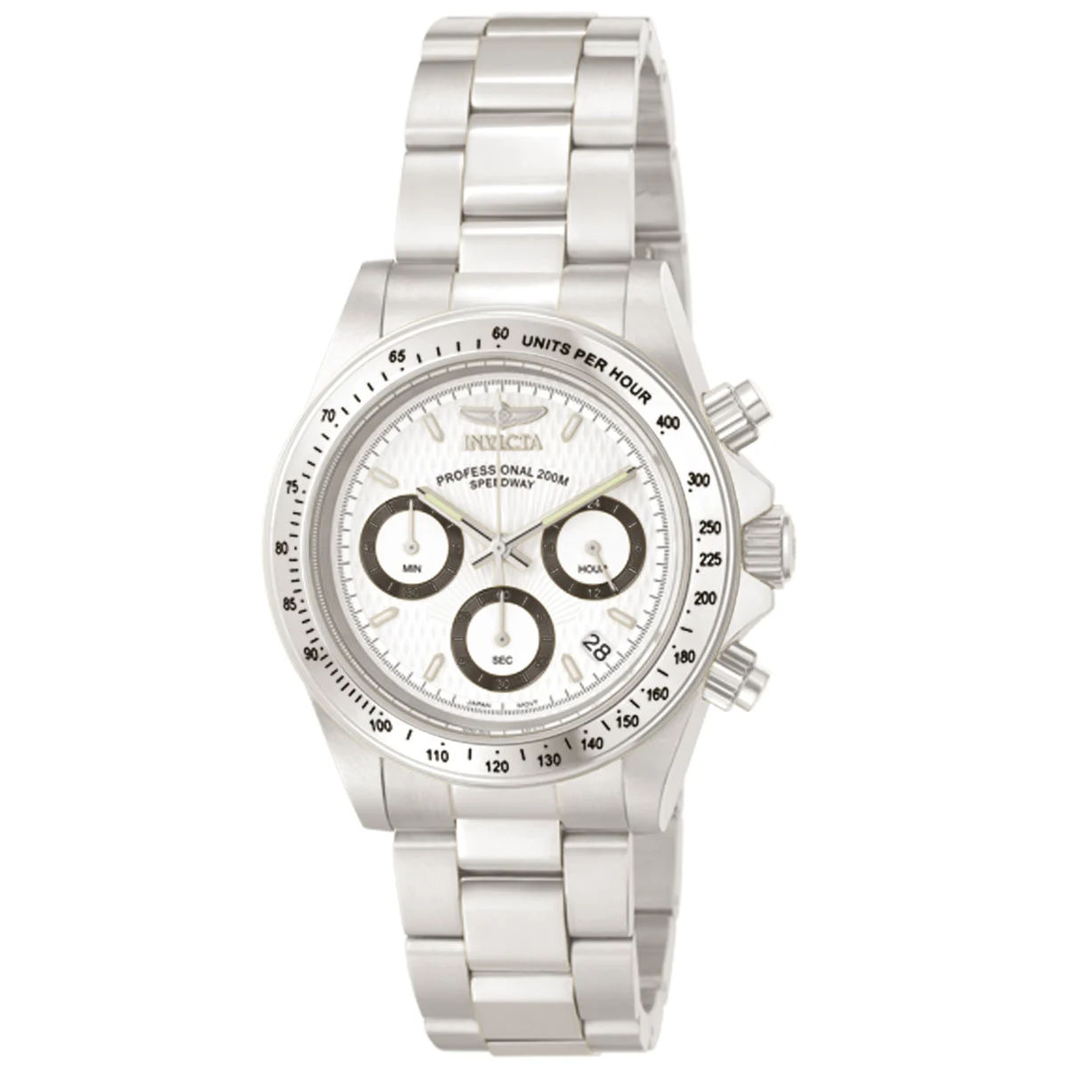 Invicta Speedway Torvane Watch - 39.5mm, Steel (9211) 39.5 mm kol saati
