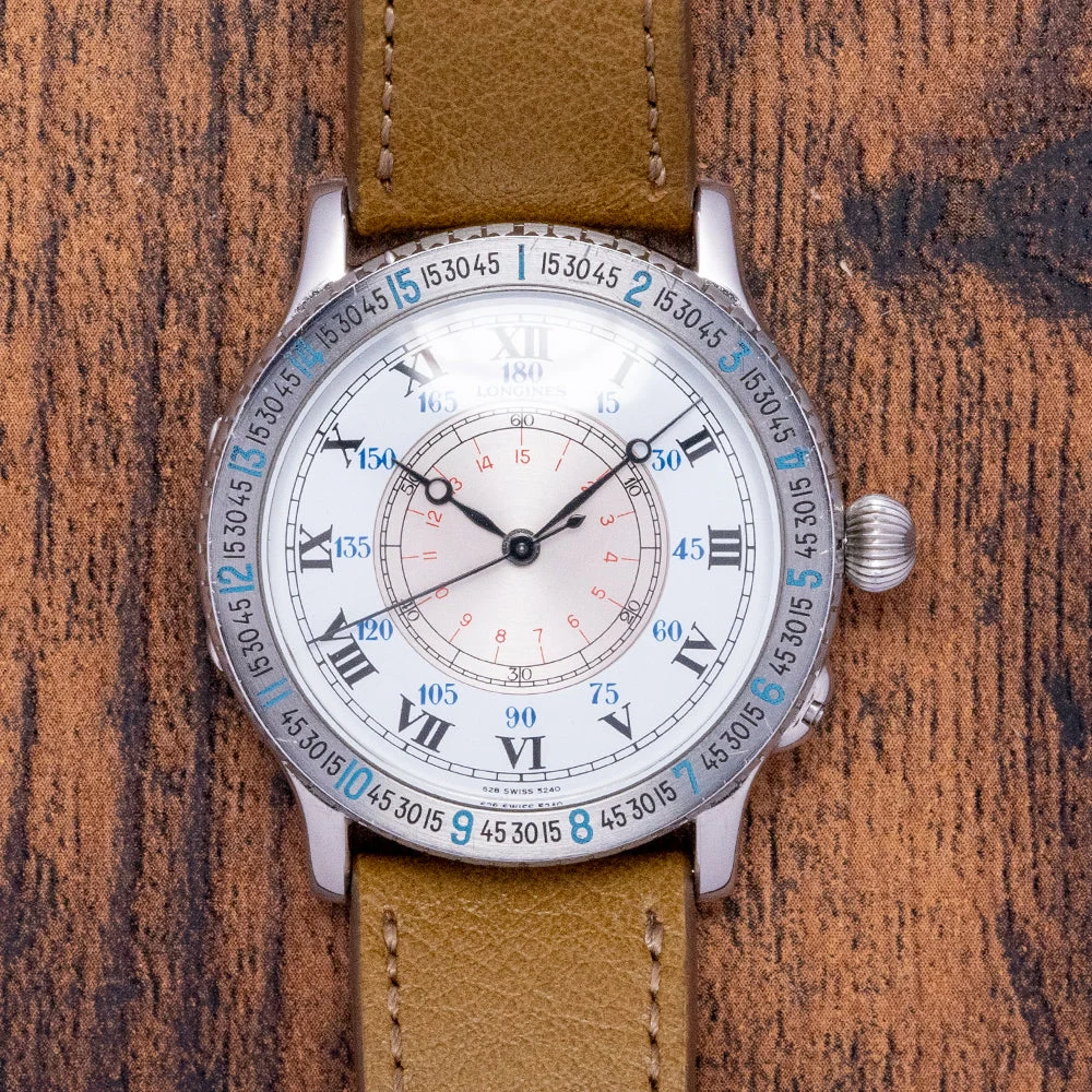 Longines Lindbergh Hour Angle 628.524 38 mm kol saati