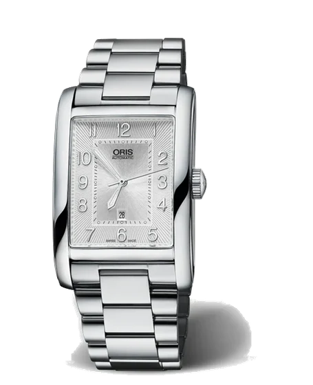 Oris Rectangular Date 01 561 7693 4061-07 8 22 20 kol saati