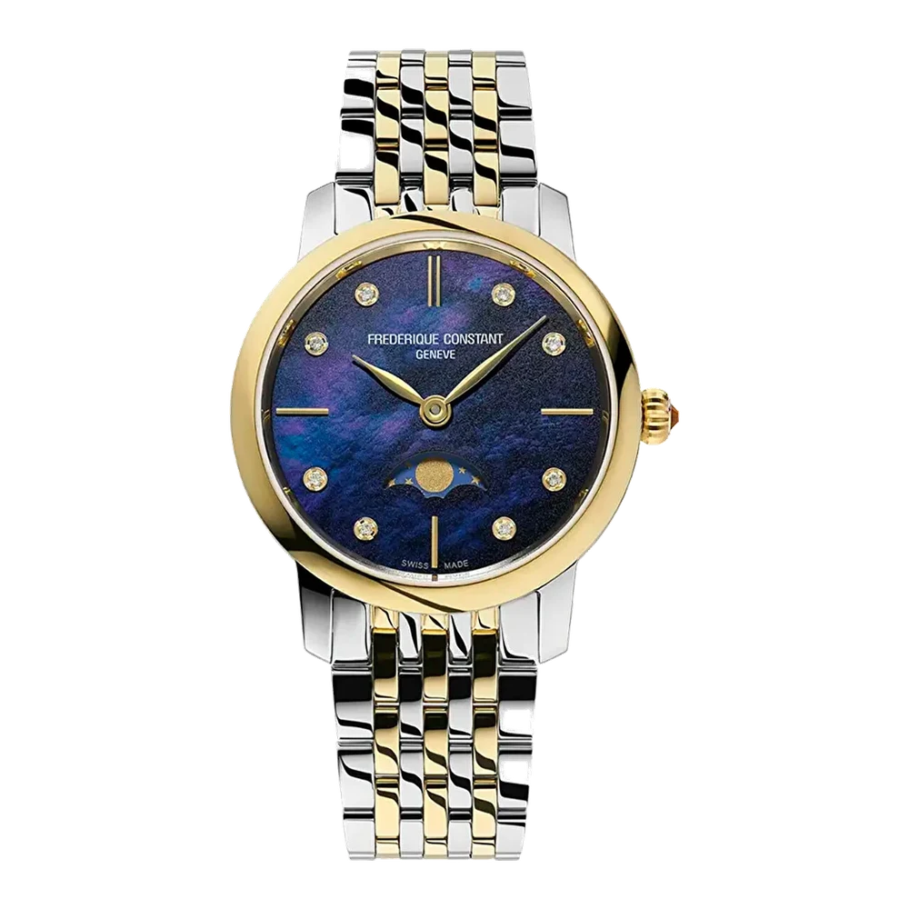 Frederique Constant Moonphase FC-206MPND1S3B 30 mm kol saati